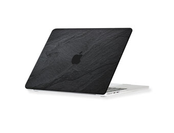 Lunso MacBook Neo cover hoes - case - Black Stone