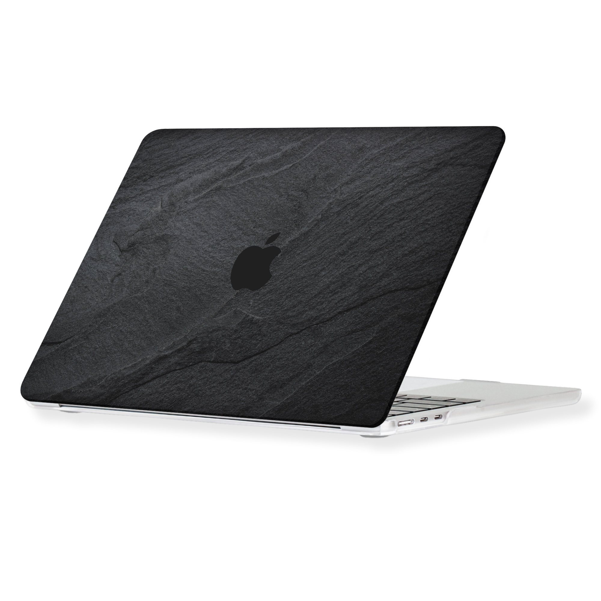 Lunso MacBook Neo cover hoes - case - Black Stone