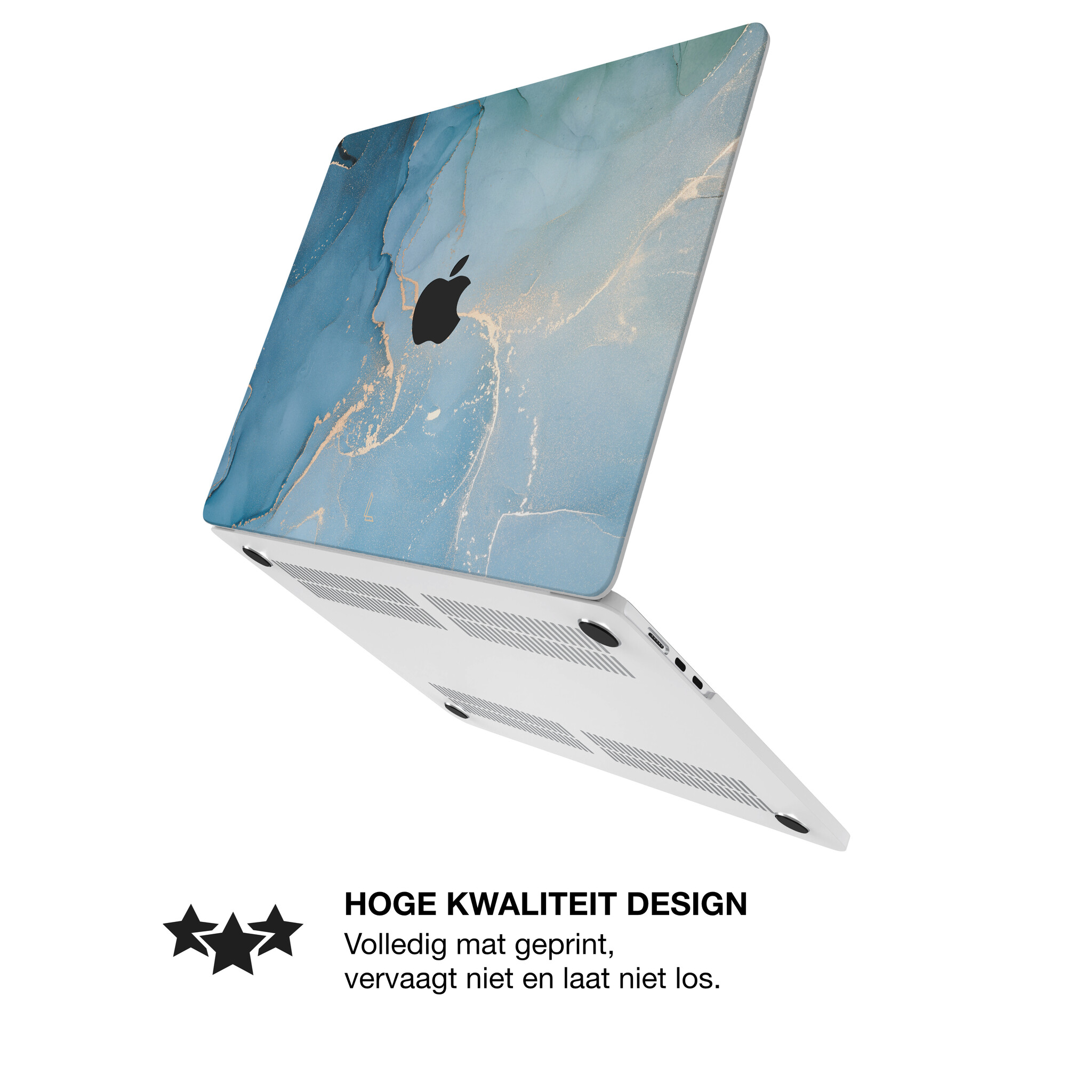 MacBook Neo cover hoes case - Aciano Azul