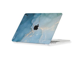 Lunso MacBook Neo cover hoes - case - Aciano Azul