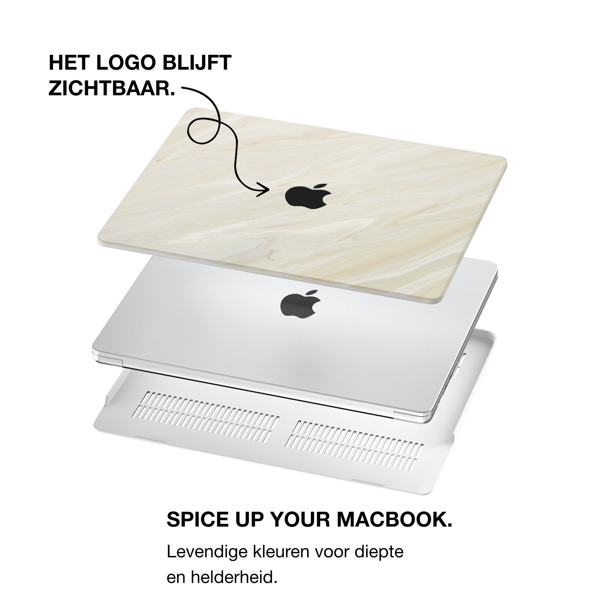 MacBook Neo cover hoes case - Creamy Vibes