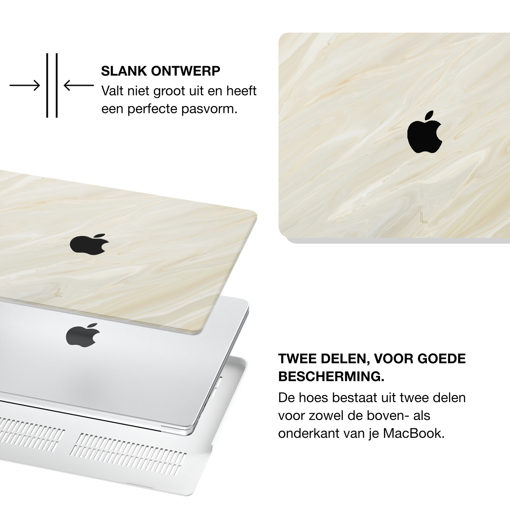MacBook Neo cover hoes case - Creamy Vibes