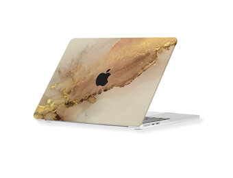 Lunso MacBook Neo cover hoes - case - Sweet Caramel
