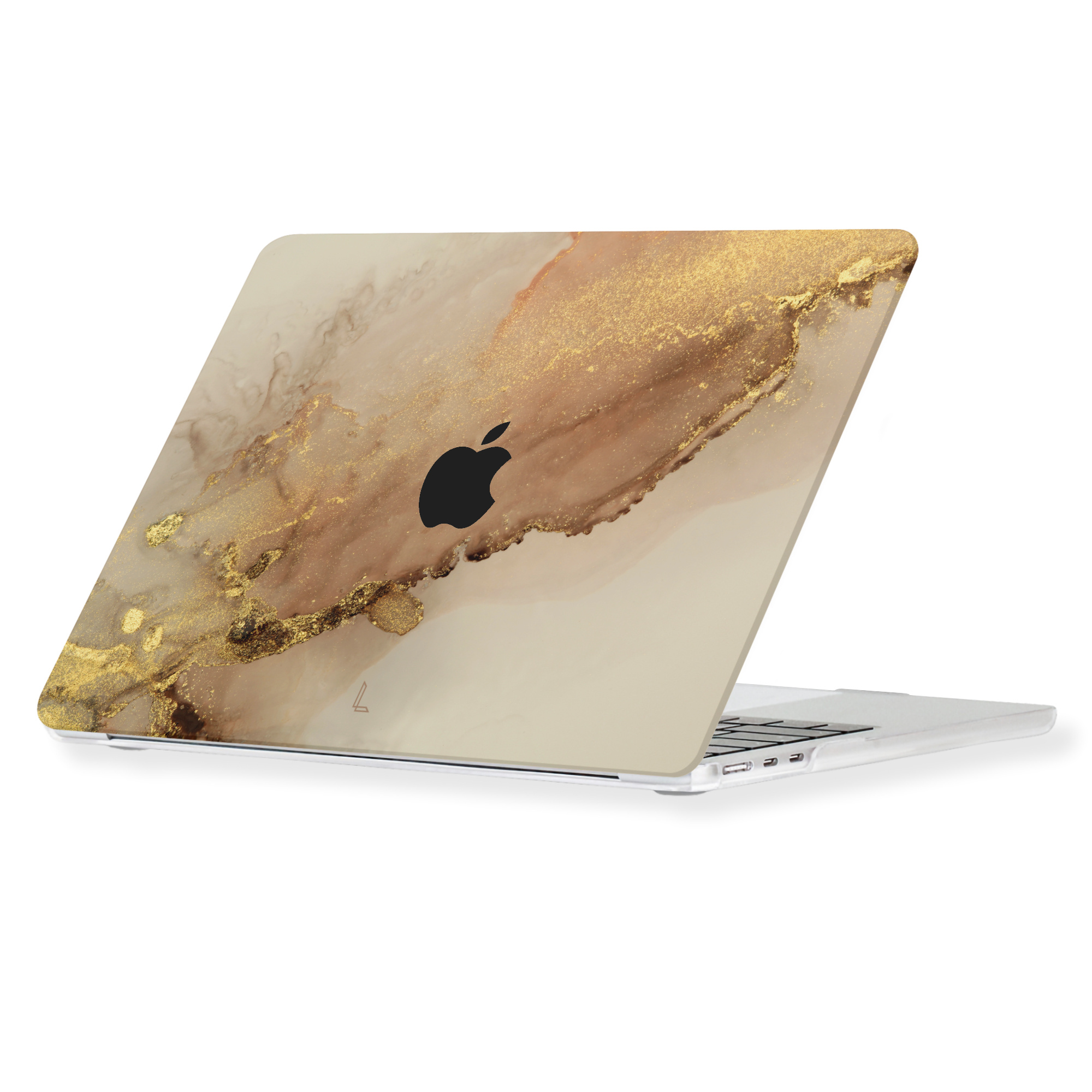 Lunso MacBook Neo cover hoes - case - Sweet Caramel