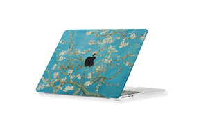 Lunso MacBook Neo cover hoes - case - Van Gogh Amandelbloesem