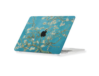 Lunso MacBook Neo cover hoes - case - Van Gogh Amandelbloesem