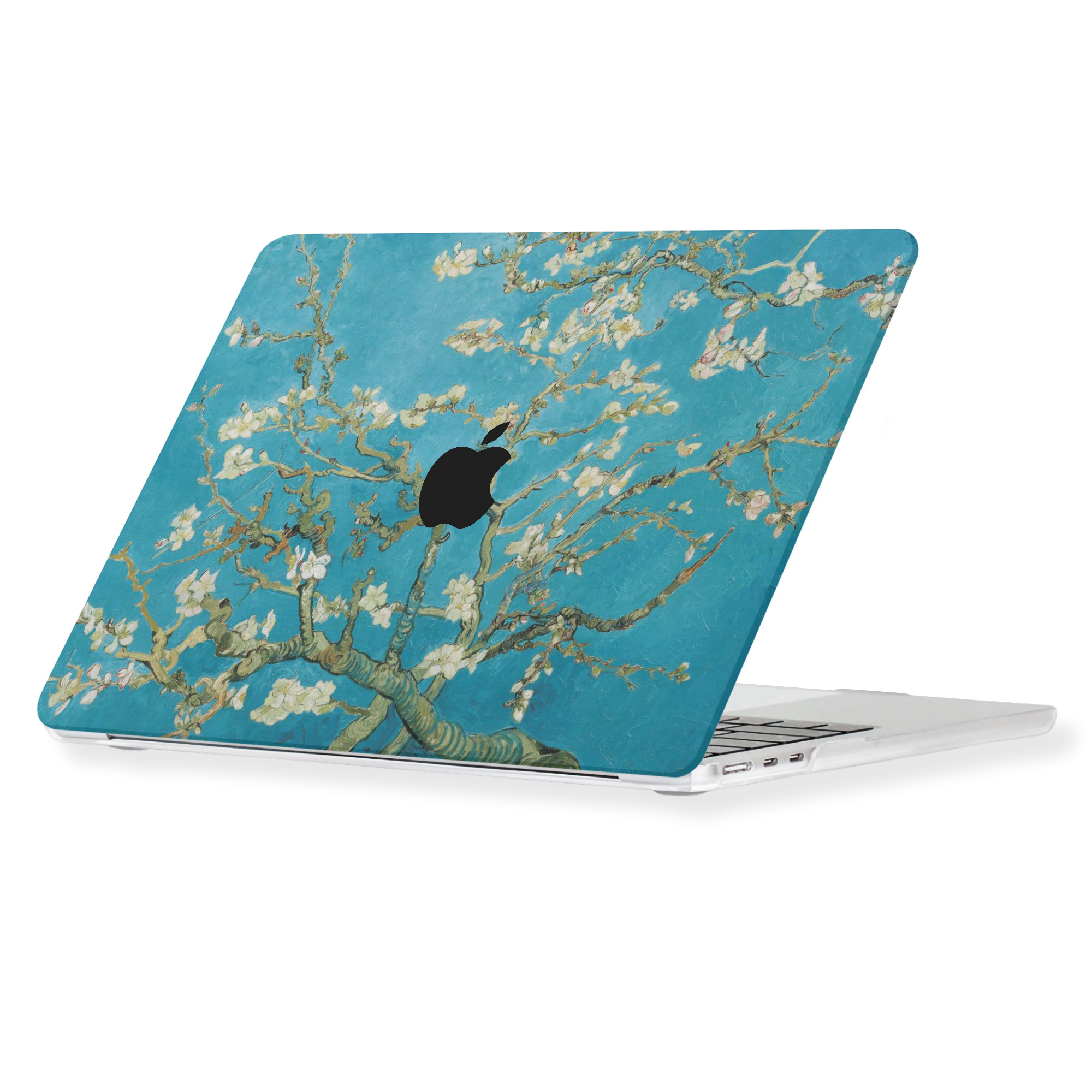 Lunso MacBook Neo cover hoes - case - Van Gogh Amandelbloesem