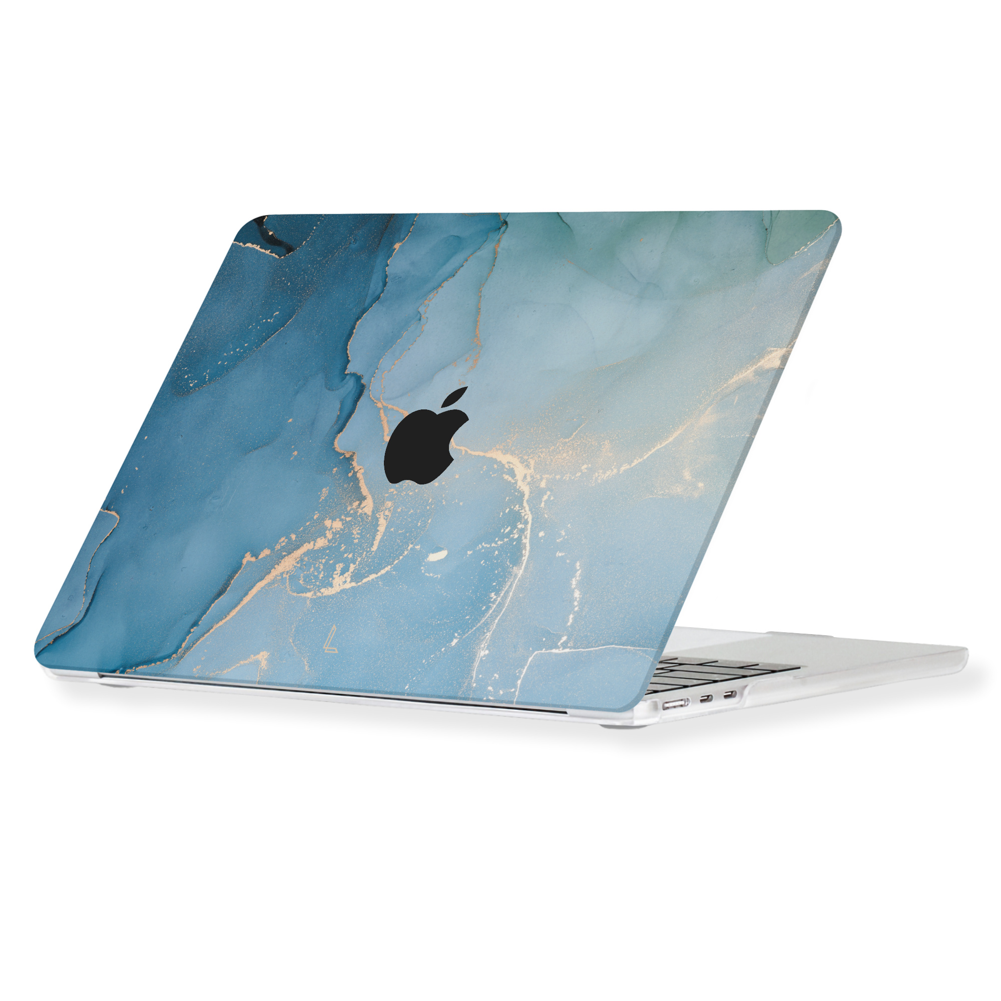 Lunso MacBook Air 13 inch (2010-2017) cover hoes - case - Aciano Azul