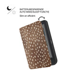 Kobo Clara BW / Clara Colour Hoesje - Vegan Saffiano Leren Sleep Cover - Met Handband en Auto Wake/Sleep - Oh Deer!