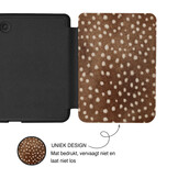 Kobo Clara BW / Clara Colour Hoesje - Vegan Saffiano Leren Sleep Cover - Met Handband en Auto Wake/Sleep - Oh Deer!