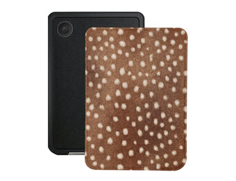 Lunso Kobo Clara BW / Clara Colour hoesje (6 inch) - Vegan Saffiano Leren Sleep Cover - Oh Deer!
