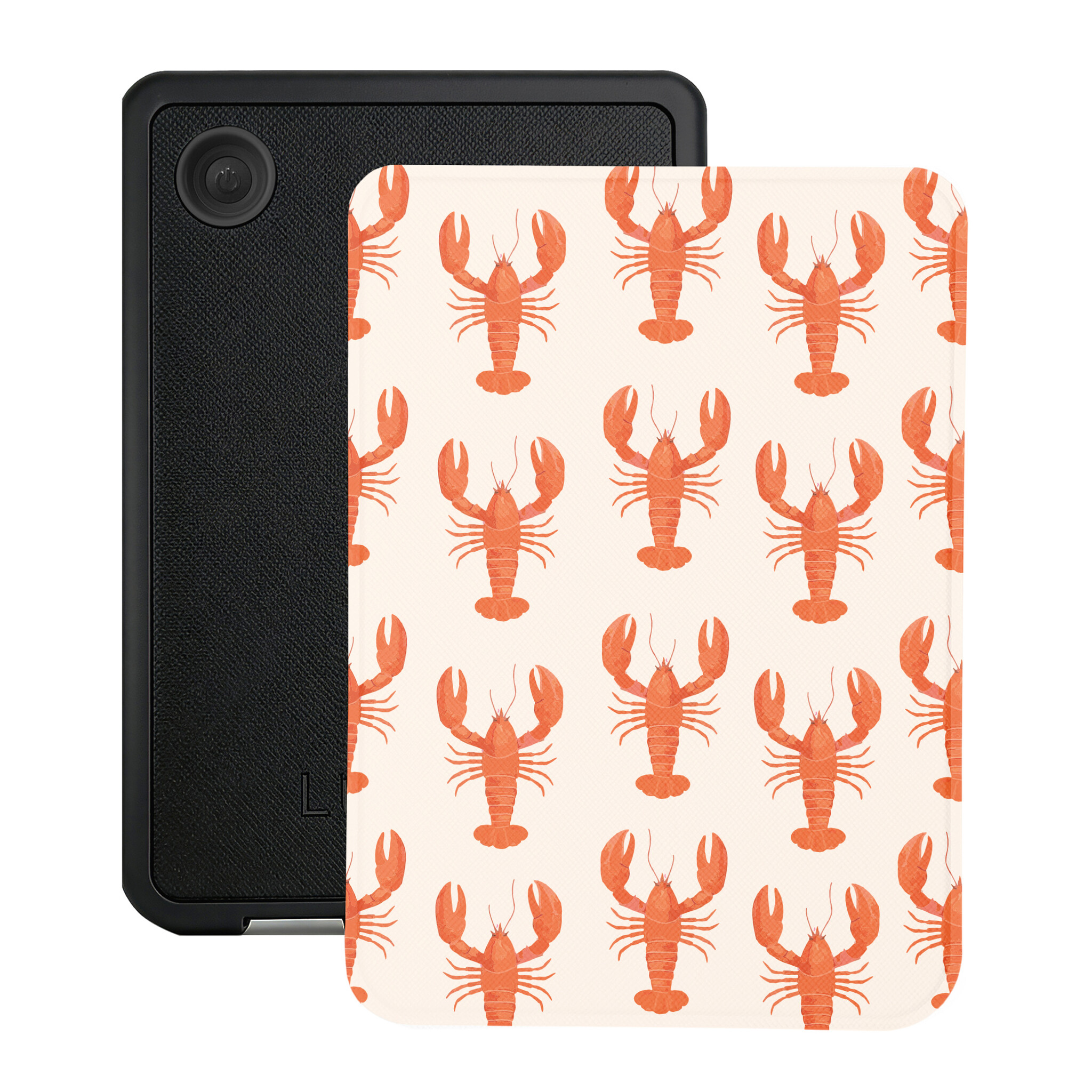 Kobo Clara BW / Clara Colour Hoesje - Vegan Saffiano Leren Sleep Cover - Met Handband en Auto Wake/Sleep - Catch of the Day