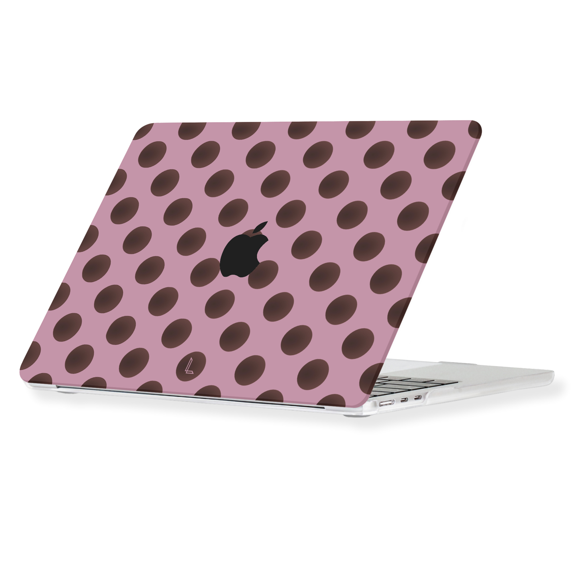 Lunso MacBook Air 15 inch (2023-2026) cover hoes - case - Summer Blush