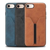 iPhone 17e / iPhone 16e hoesje Backcover met kaarthouder - Bruin