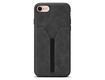 Denior iPhone 17e / iPhone 16e hoesje - Backcover met kaarthouder - Zwart