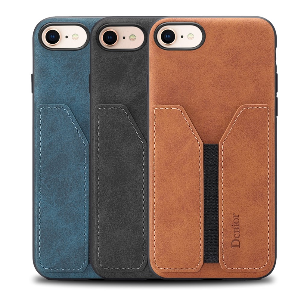 iPhone 17e / iPhone 16e hoesje Backcover met kaarthouder - Zwart