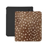 Kobo Libra Colour Hoesje - Vegan Saffiano Leren Sleep Cover - Met Handband en Auto Wake/Sleep - Oh Deer!