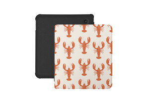 Lunso Kobo Libra Colour hoesje (7 inch) - Vegan Saffiano Leren Sleep Cover - Catch of the Day