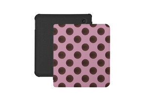 Lunso Kobo Libra Colour hoesje (7 inch) - Vegan Saffiano Leren Sleep Cover - Summer Blush