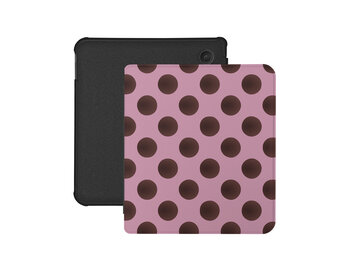 Lunso Kobo Libra Colour hoesje (7 inch) - Vegan Saffiano Leren Sleep Cover - Summer Blush