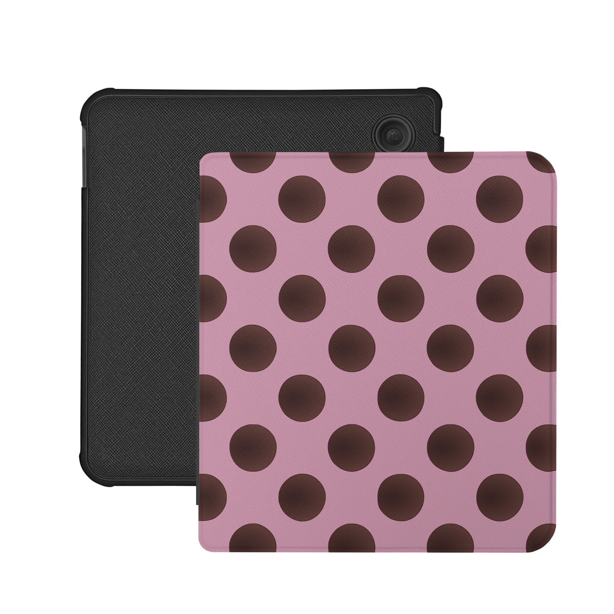 Lunso Kobo Libra Colour hoesje (7 inch) - Vegan Saffiano Leren Sleep Cover - Summer Blush