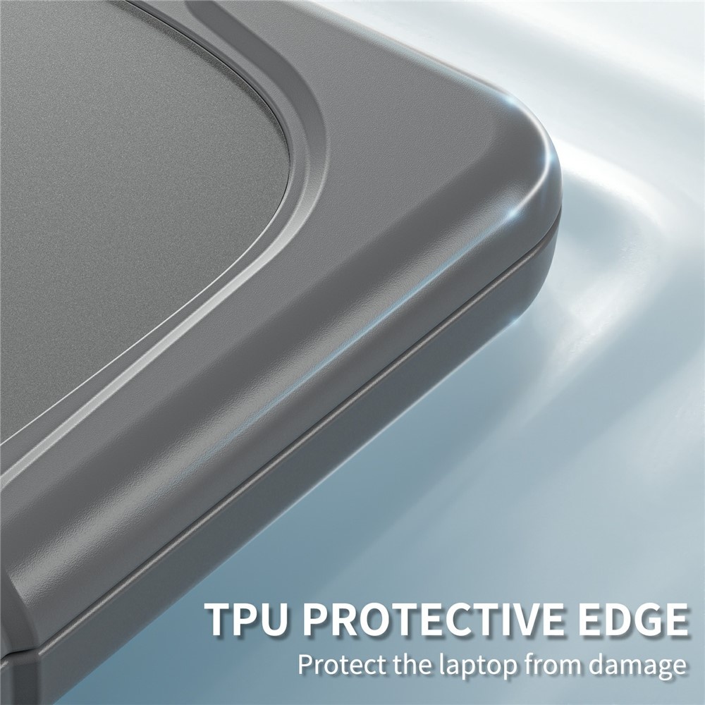 MacBook Neo Armor cover hoes met pootjes - Grijs