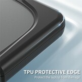 MacBook Neo Armor cover hoes met pootjes - Zwart