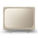 MacBook Neo Armor cover hoes met pootjes - Beige