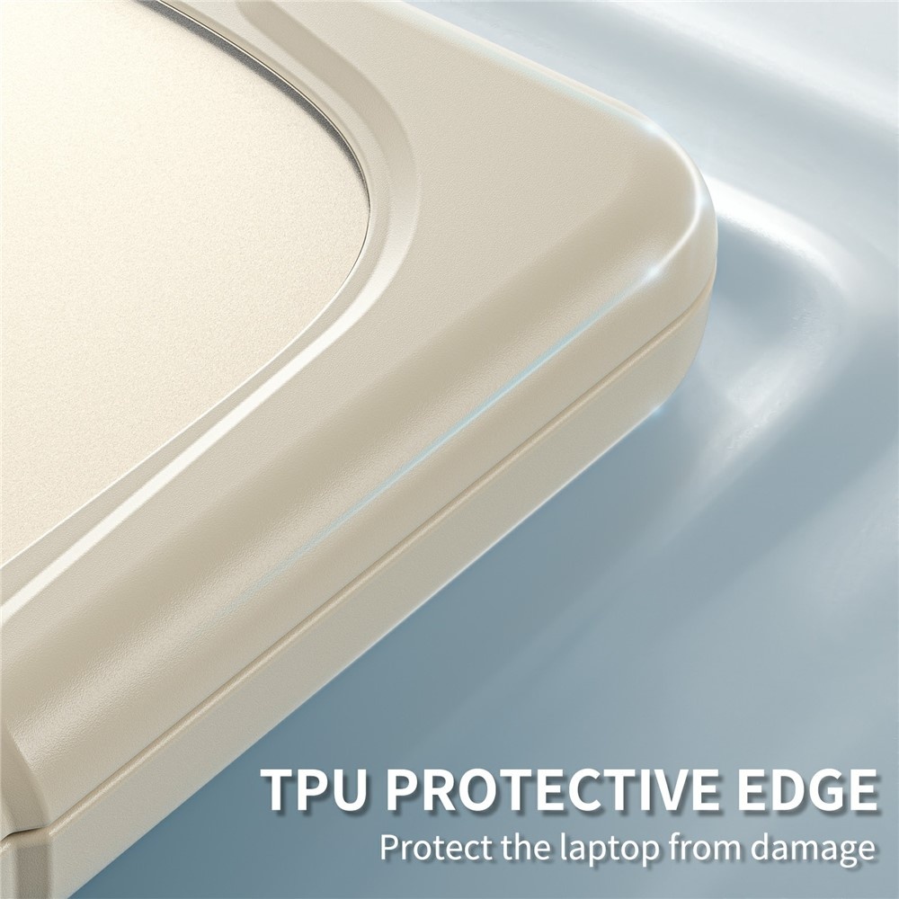 MacBook Neo Armor cover hoes met pootjes - Beige