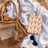 Kobo Clara BW / Clara Colour Hoesje - Vegan Saffiano Leren Sleep Cover - Met Handband en Auto Wake/Sleep - Catch of the Day