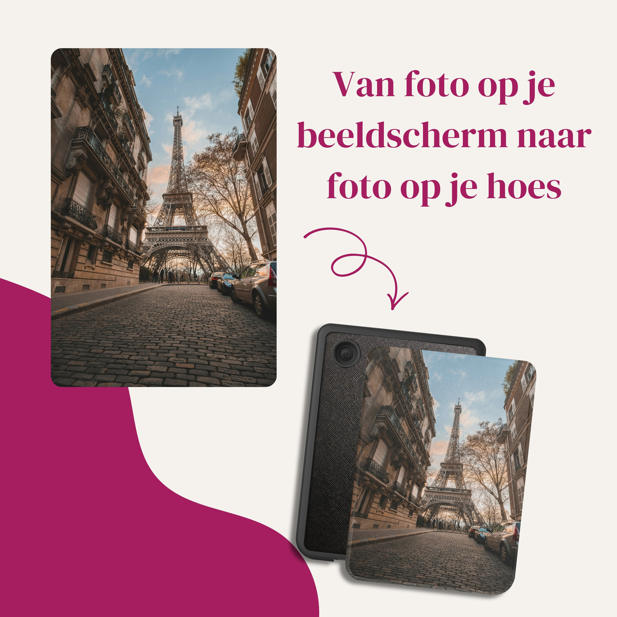 Maak je eigen Kobo Clara BW / Clara Colour hoesje – Sleep Cover met eigen ontwerp