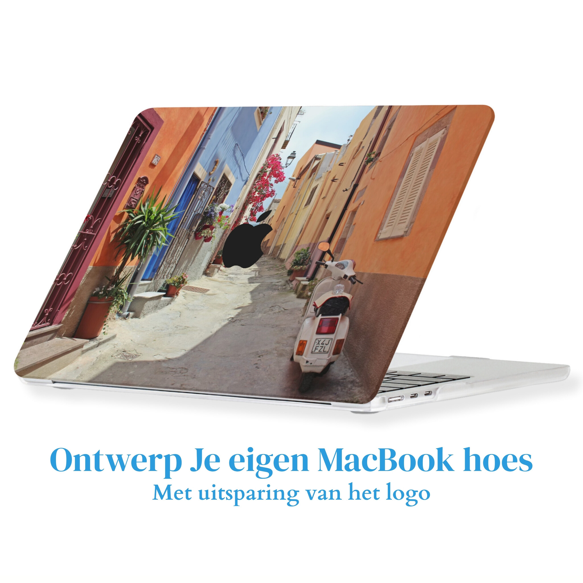 Maak je eigen MacBook Neo cover hoesje - Apple uitsparing