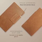 ReMarkable Paper Pro Move Slim magnetisch echt leren cover hoes – Cognac