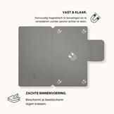ReMarkable Paper Pro Move Slim magnetisch sleepcover PU leer hoes - Zwart