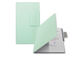 Lunso ReMarkable Paper Pro Move Slim magnetisch sleepcover PU leer hoes - Groen