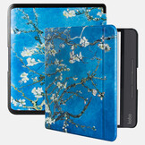 Kobo Libra H20 hoes (7 inch) Sleepcover - Van Gogh Amandelbloesem