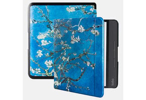 Lunso Kobo Libra H20 hoes (7 inch) - sleepcover - Van Gogh Amandelbloesem
