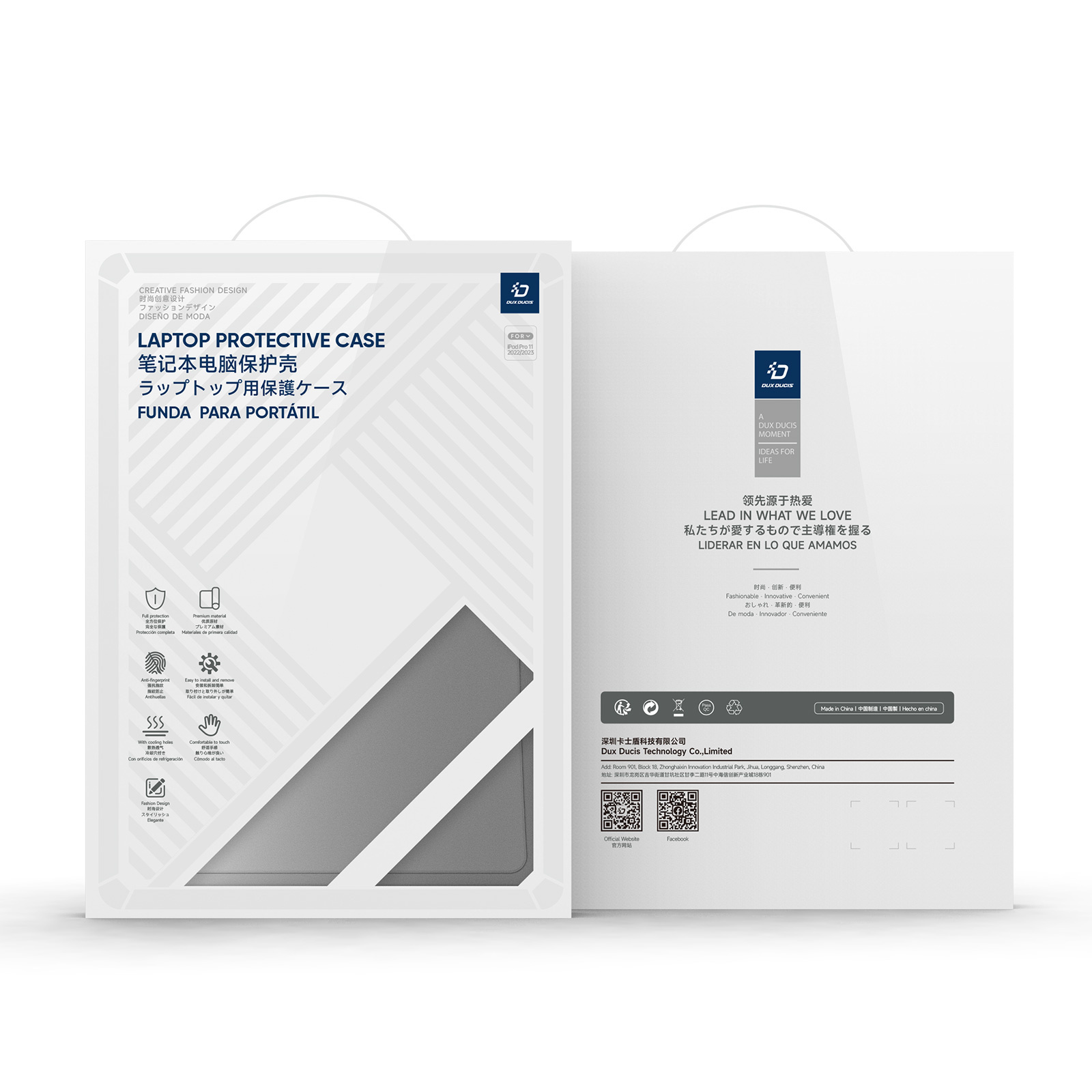 MacBook Neo Armor cover hoes - Grijs