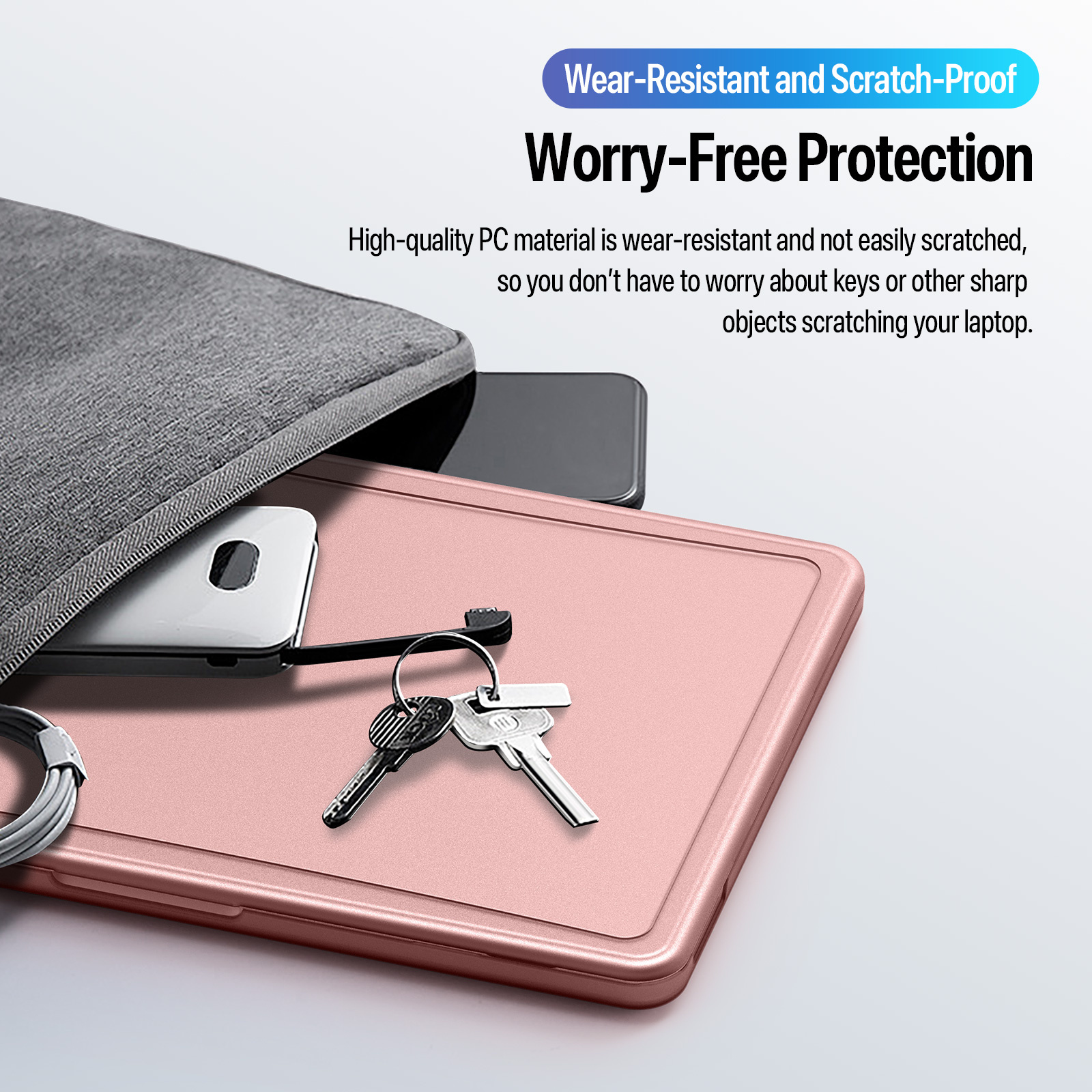 MacBook Neo Armor cover hoes - Roze