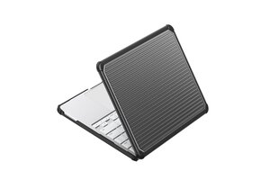 Dux Ducis MacBook Neo Armor Pattern cover hoes - case - Zwart