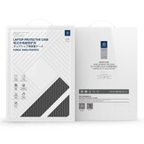 MacBook Neo Armor Pattern cover hoes - Zwart