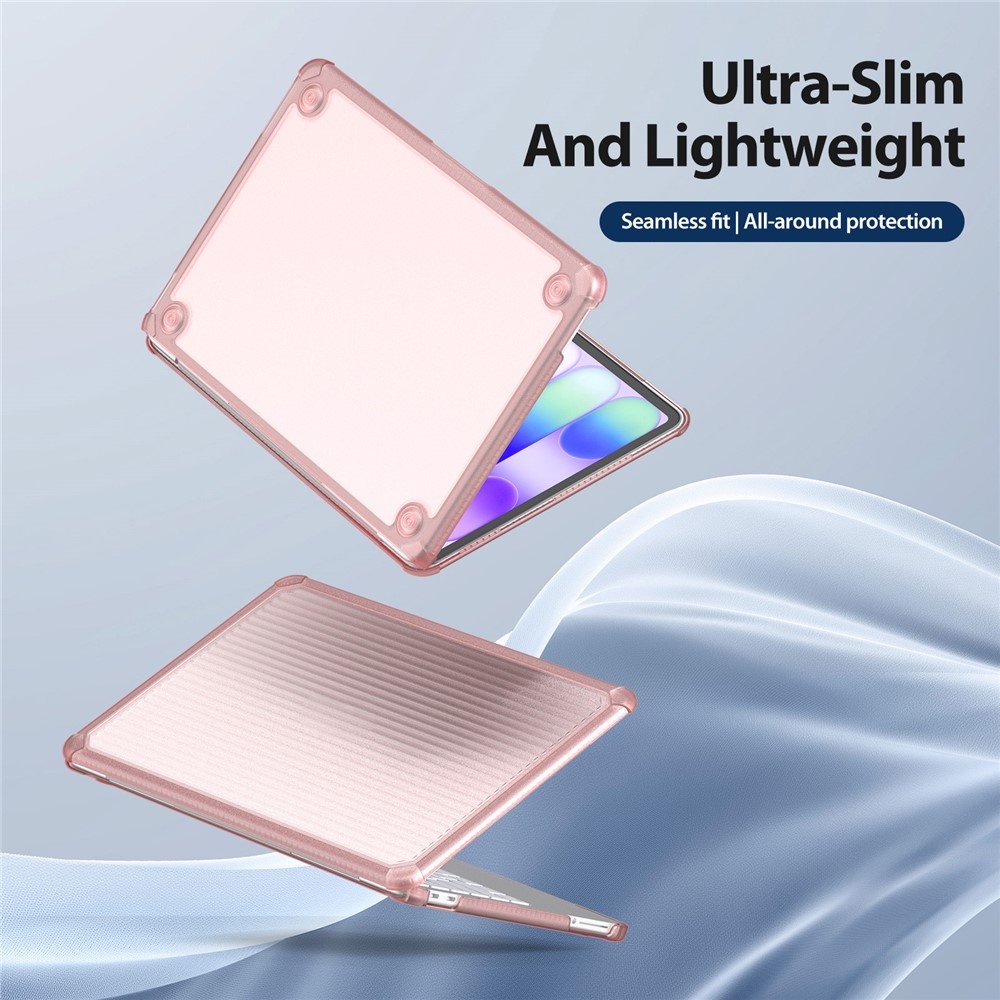 MacBook Neo Armor Pattern cover hoes - Roze