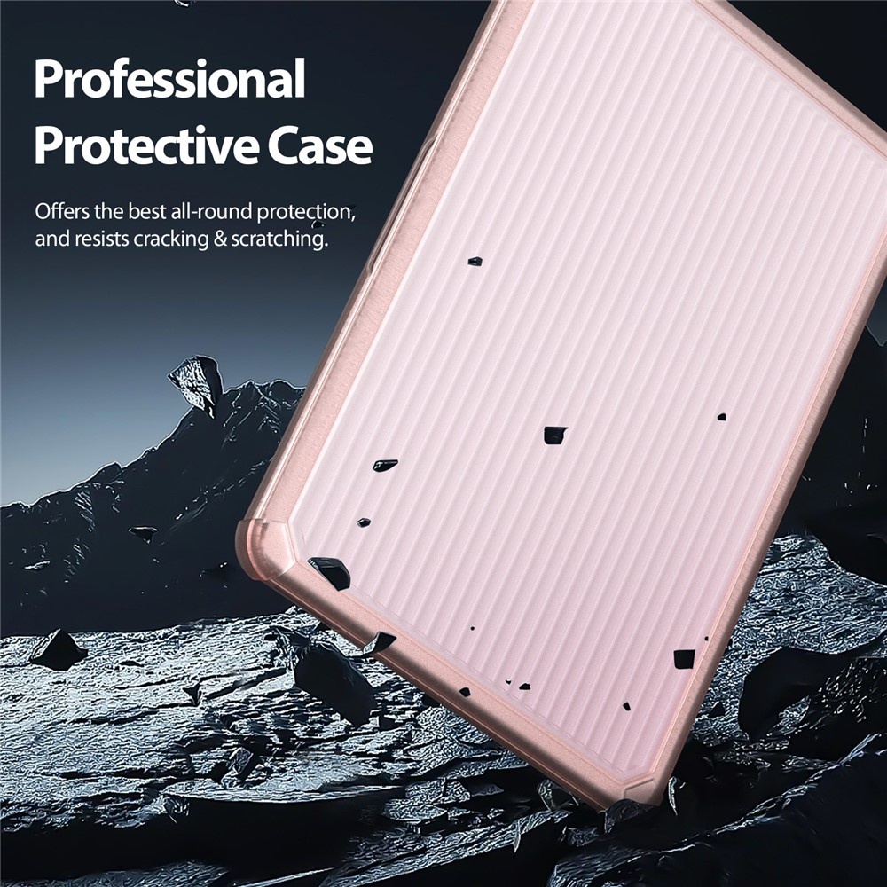 MacBook Neo Armor Pattern cover hoes - Roze