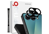 NORTHJO (2 stuks) Samsung Galaxy Z Flip 8 Full cover camera glas - Lens tempered glass - Zwart
