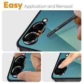 Samsung Galaxy Z Flip 8 Full cover camera lens protector – Tempered glass (2 stuks) – Zwart