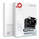 Samsung Galaxy Z Flip 8 Full cover camera lens protector – Tempered glass (2 stuks) – Zwart
