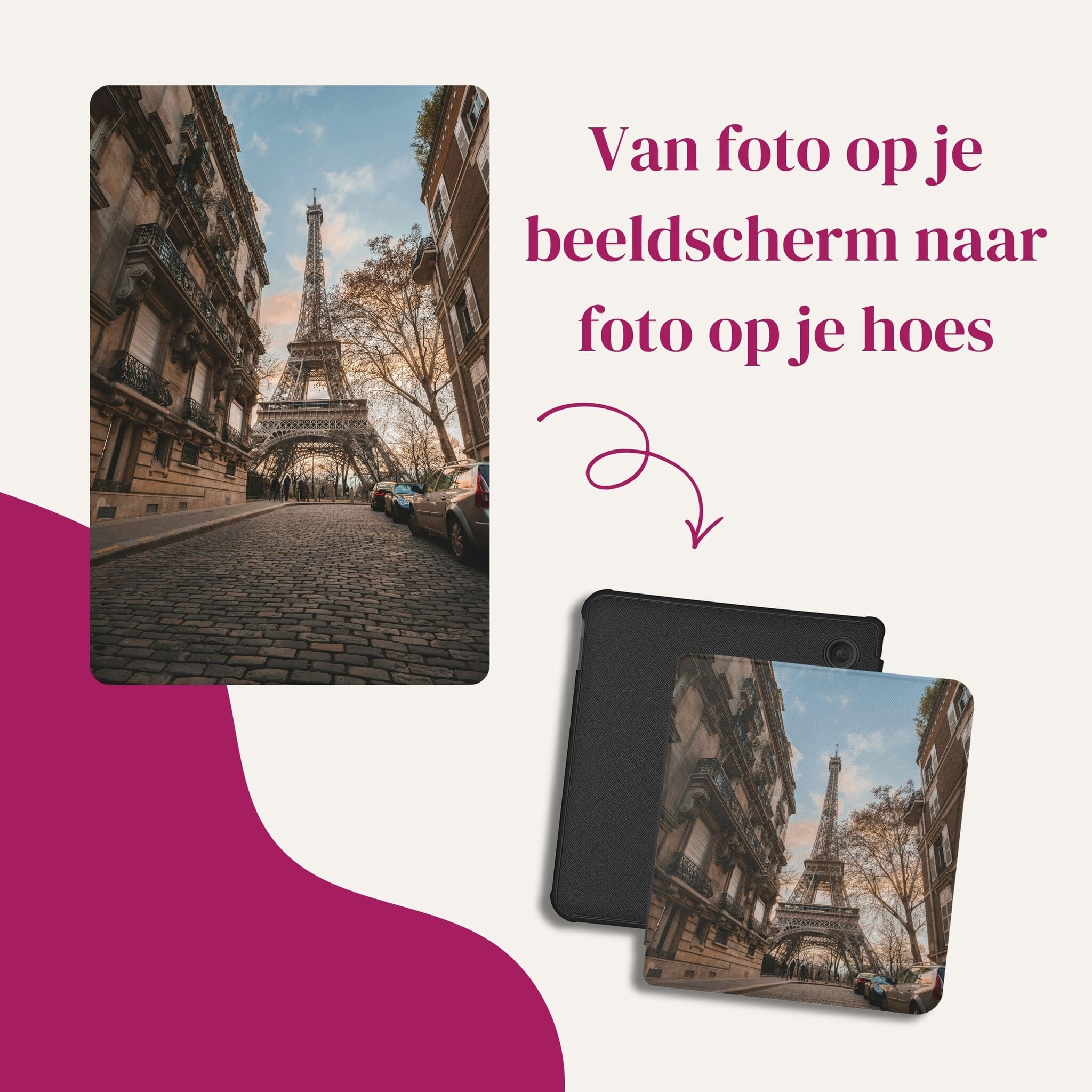 Maak je eigen Kobo Libra Colour hoesje – Sleep Cover met eigen ontwerp