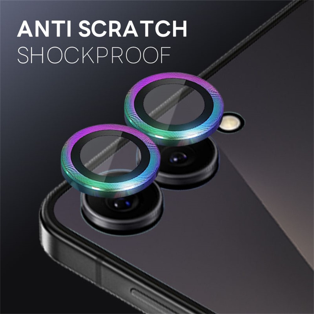 Samsung Galaxy Z Flip 8 camera lens protector – Metalen Ringen – Multi color