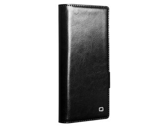 Qialino Samsung Galaxy Z Fold 8 Ultra hoesje - Leren bookcase - Zwart