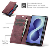 Samsung Galaxy Z Fold 8 bookcase stand hoes - Rood
